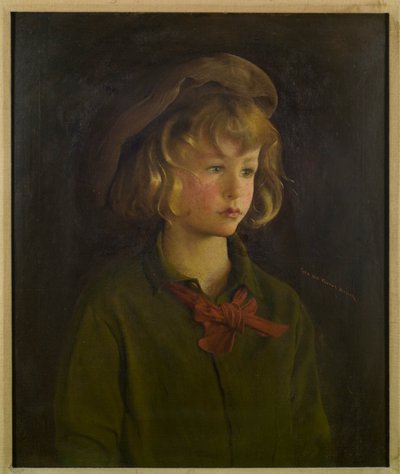 男孩的头 作者 乔治·德·森林刷或布鲁斯